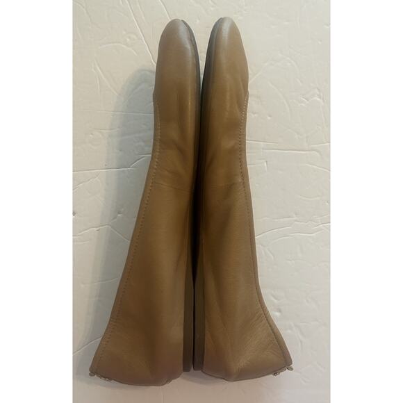 Sam Edelman Noah Tan Ballet Flats Size 10 M Leather SlipOn Classic Shoes Comfort - Picture 7 of 11